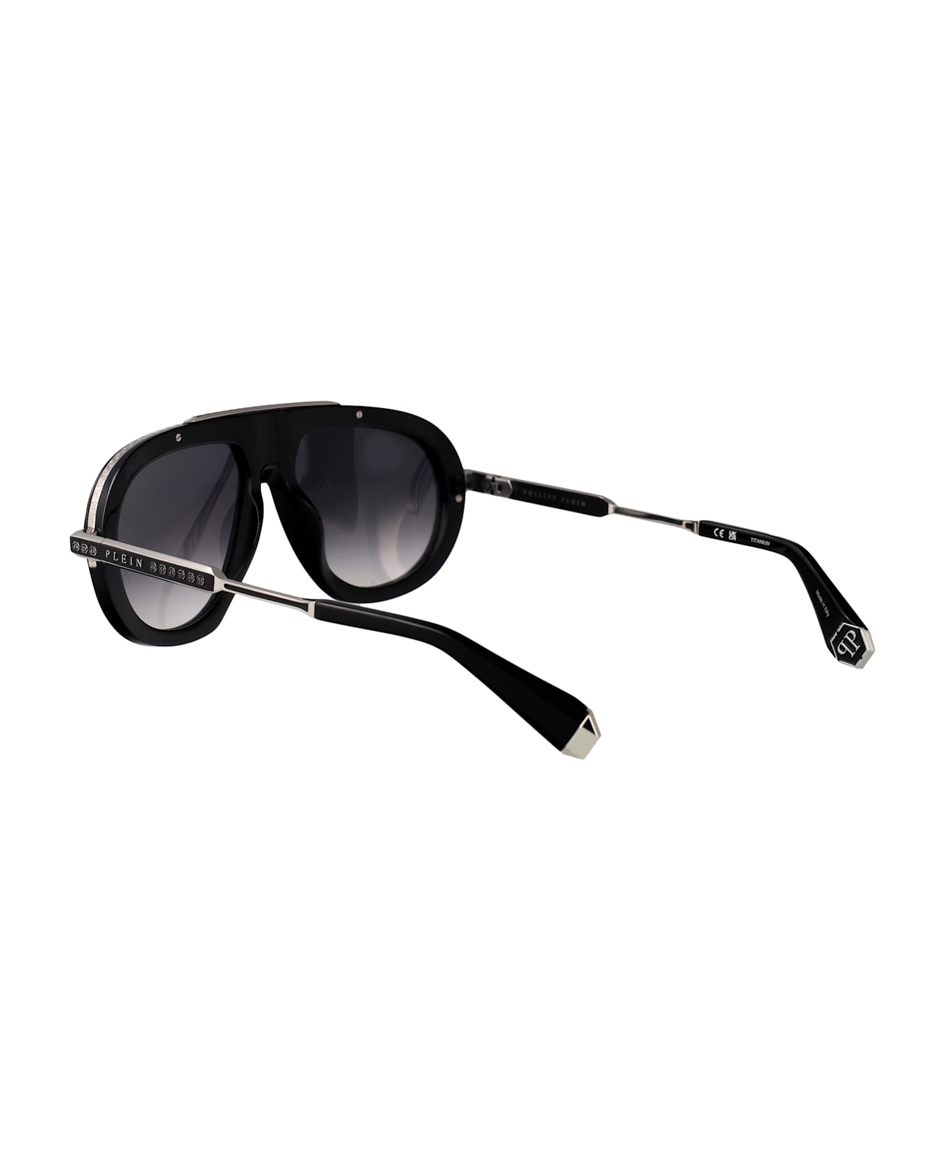 Philipp Plein Legacy Sunglasses - NERO LUCIDO