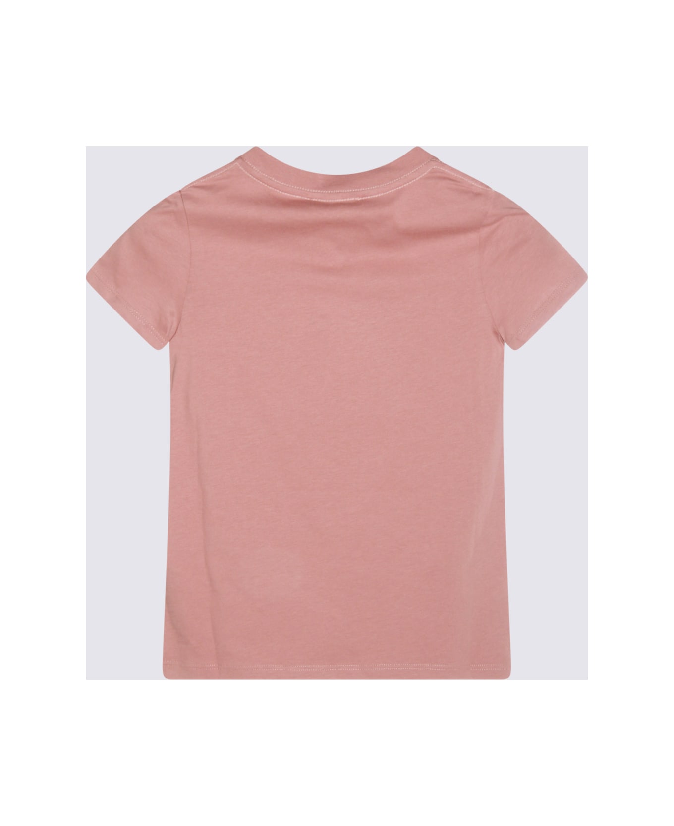 Chloé Pink Cotton T-shirt - LEGNO DI CEDRO