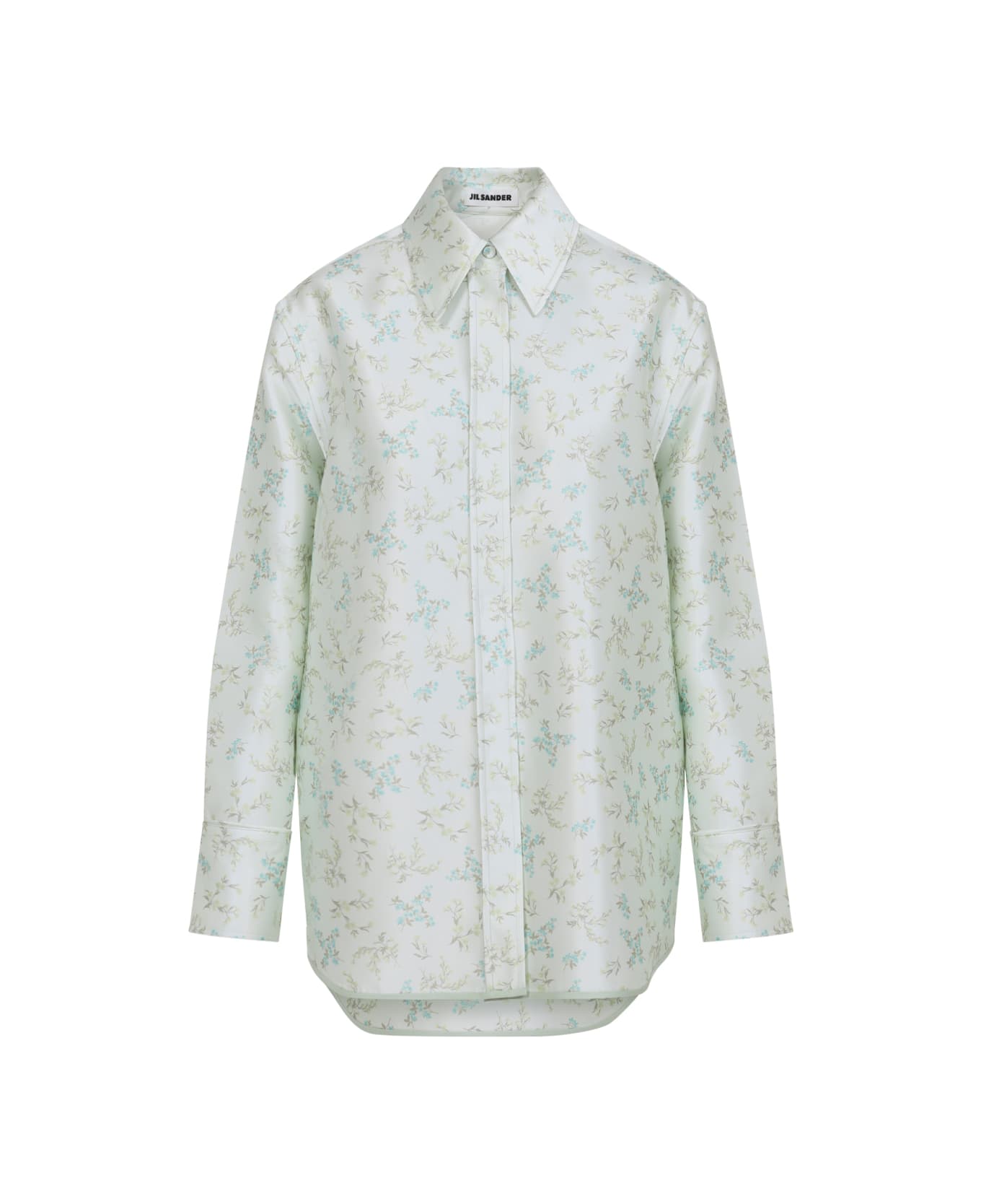 Jil Sander Polyester Shirt - Green Mint