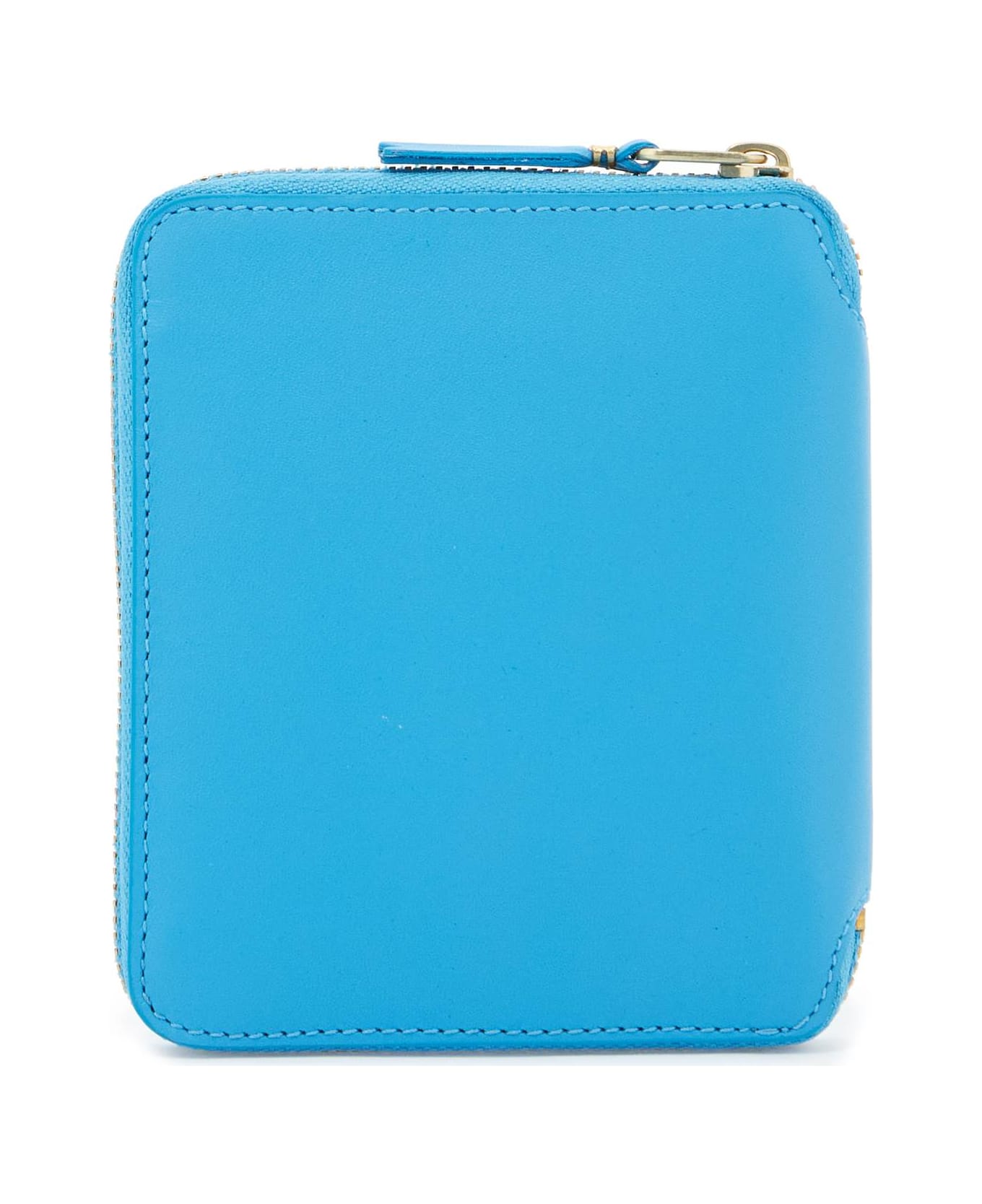 Comme des Garçons Wallet Zip-aournd Wallet - BLUE (Light blue)