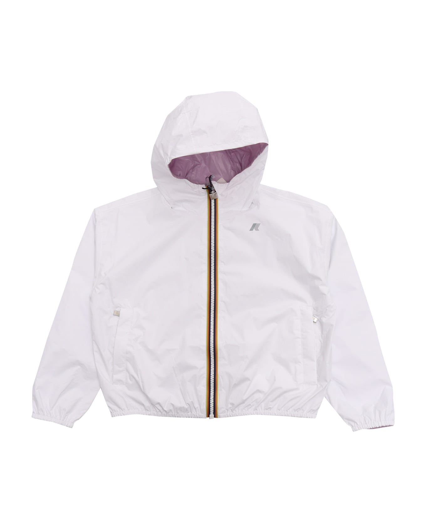 K-Way P. Laurette Plus.2 Double Down Jacket - WHITE コート＆ジャケット