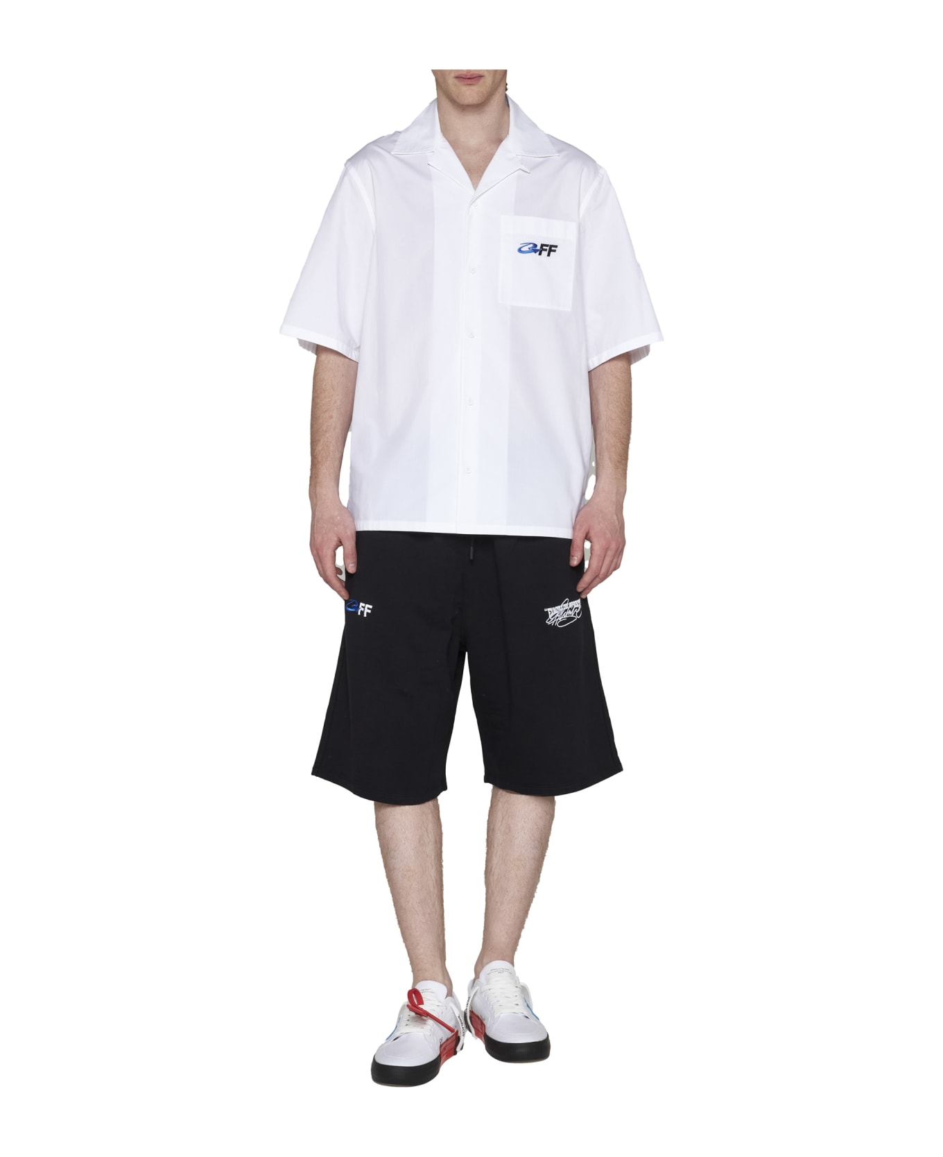 Off-White Shorts - Black ショートパンツ
