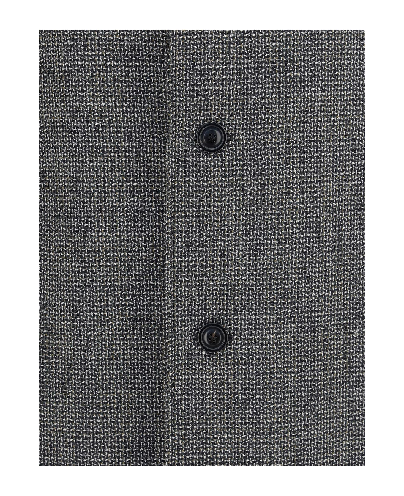 Maison Margiela Single-breasted Coat In Virgin Wool Blend