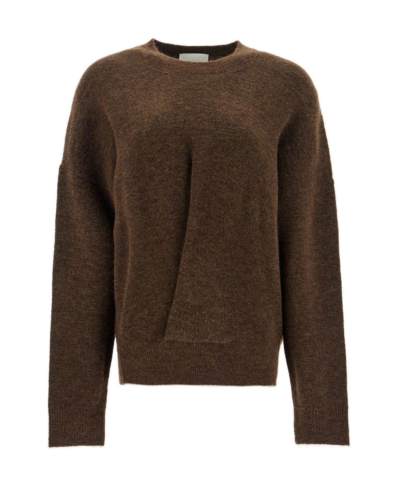 Isabel Marant Kingston Crewneck Knitted Sweater - Bz Bronze