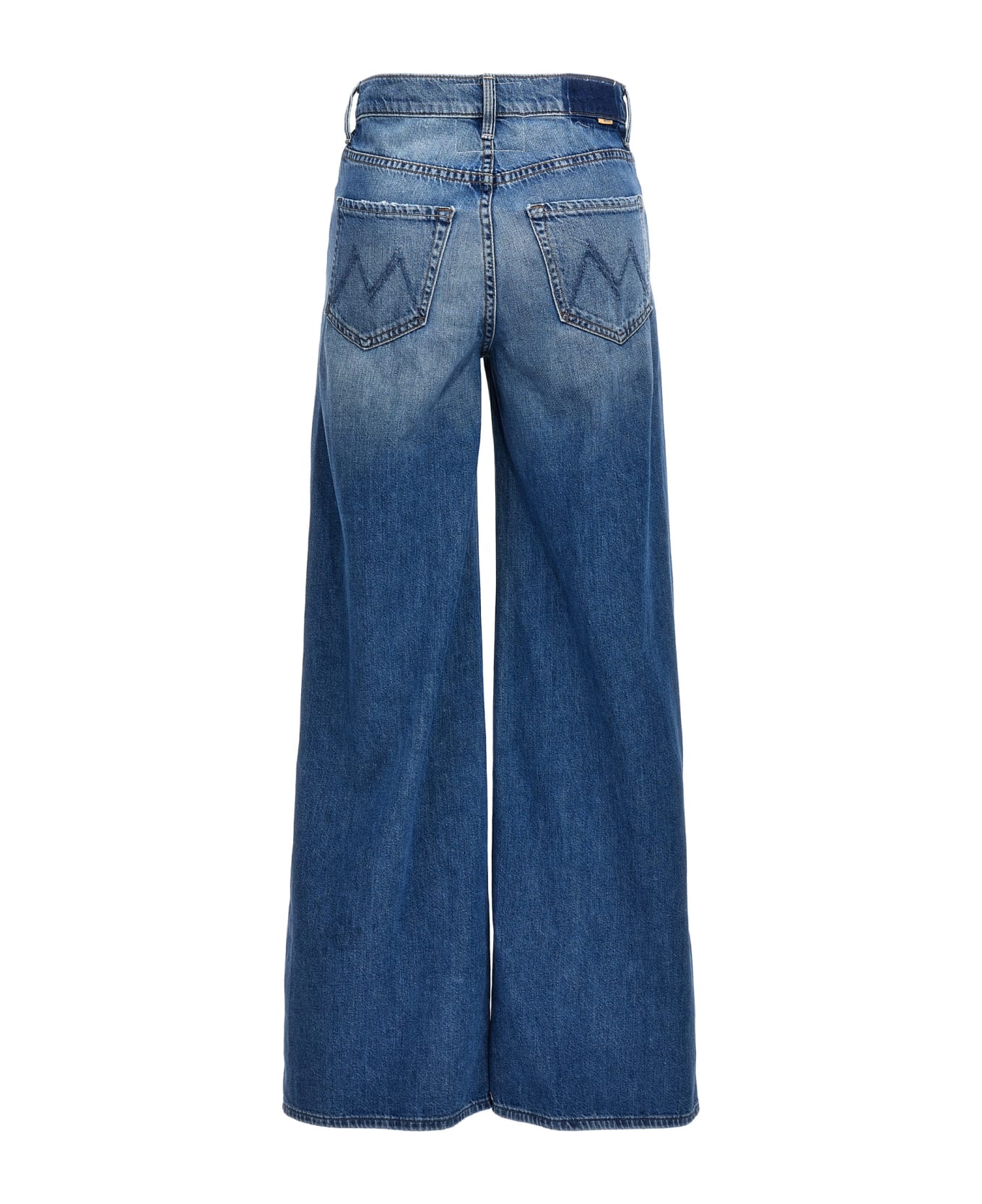 Mother 'the Ditcher Roller Sneak' Jeans - Blue デニム