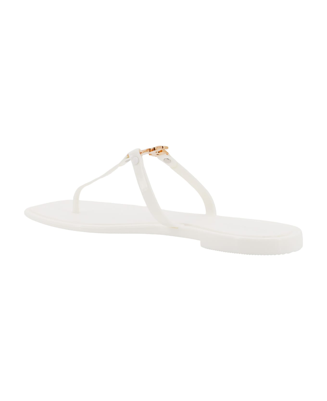 Tory Burch Roxanne Jelly Thong Sandals - White