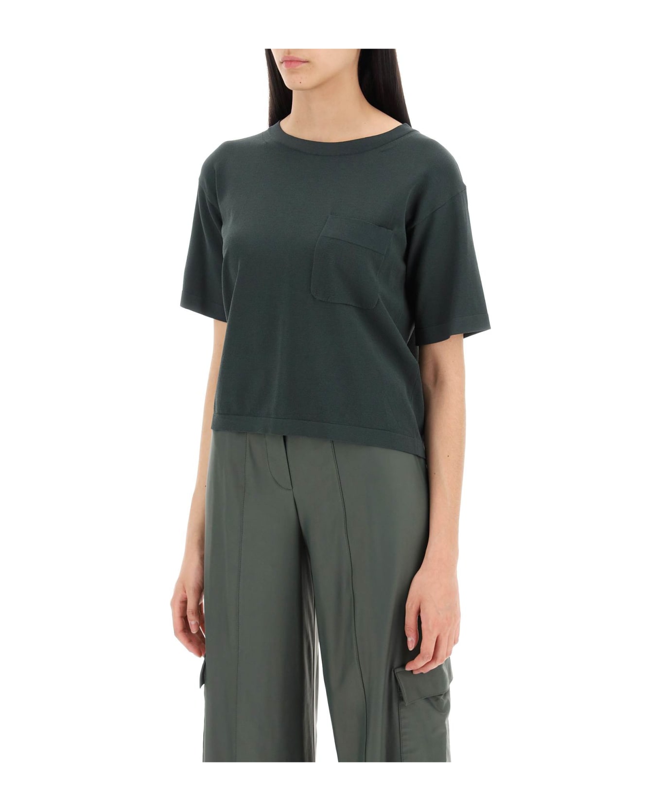 Max Mara 'acro Viscose Knit - VERDE (Green)