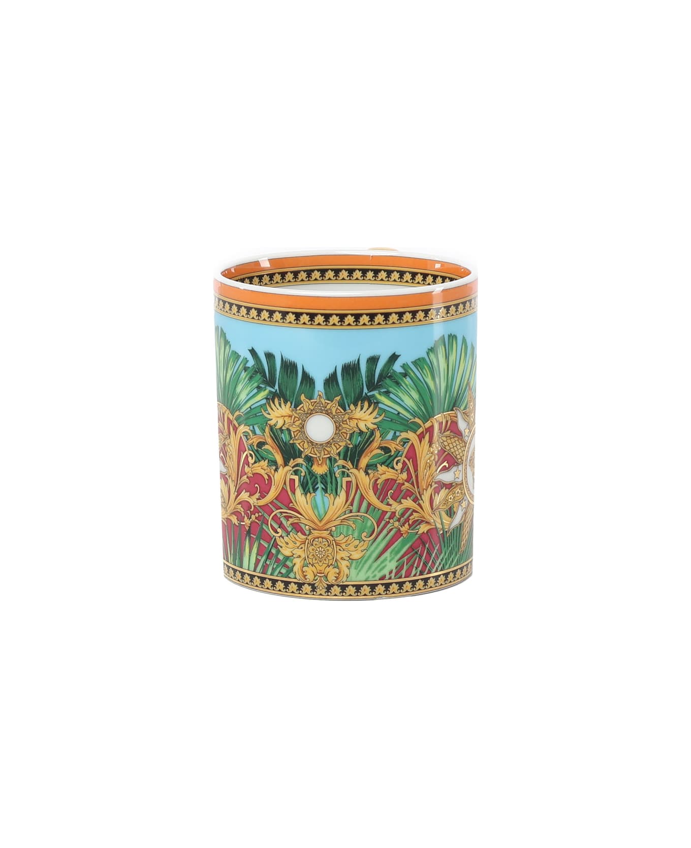 Versace Jungle Animalier Ceramic Mug - MultiColour