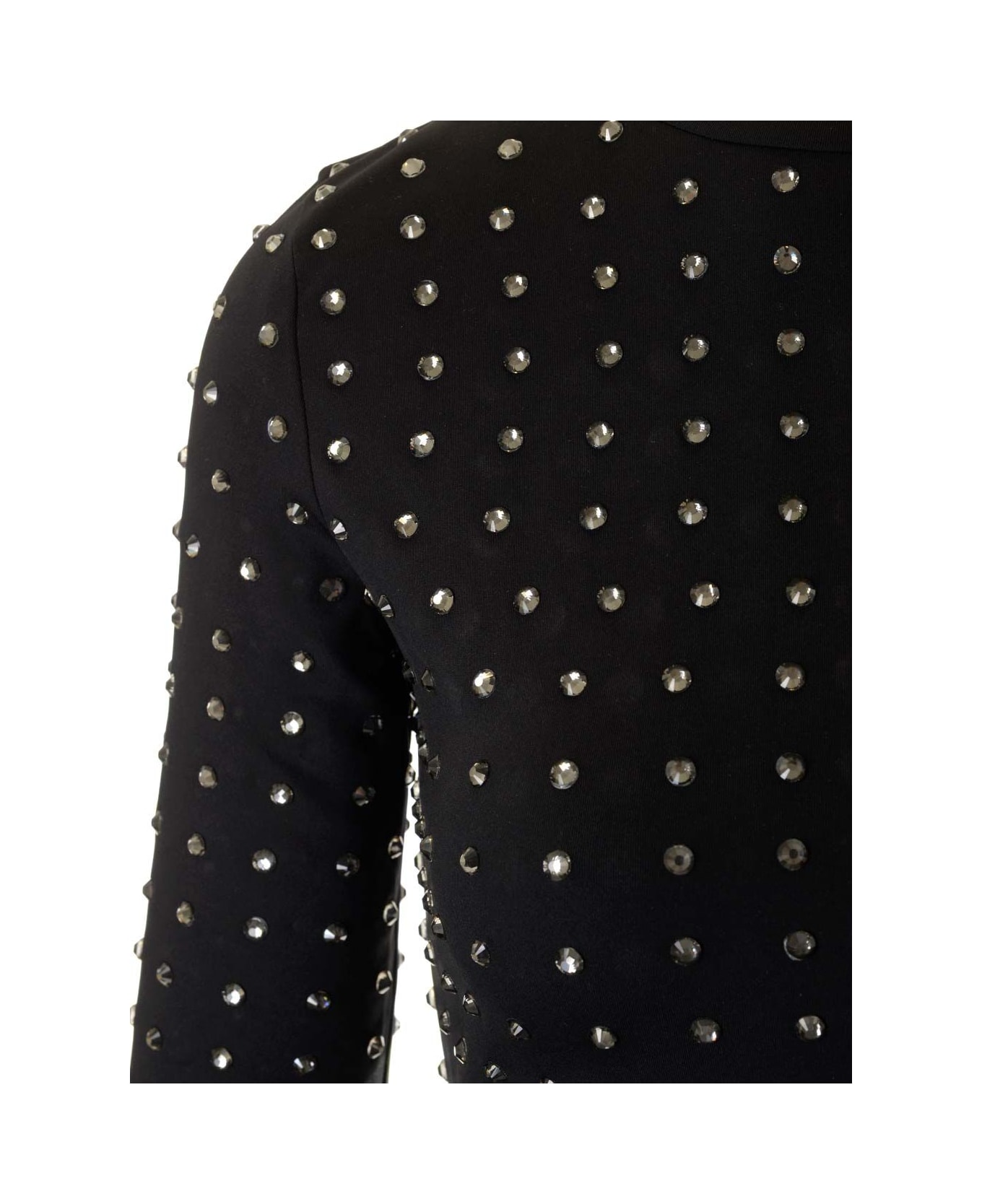 SportMax 
negus
 Long Sleeve T-shirt - BLACK