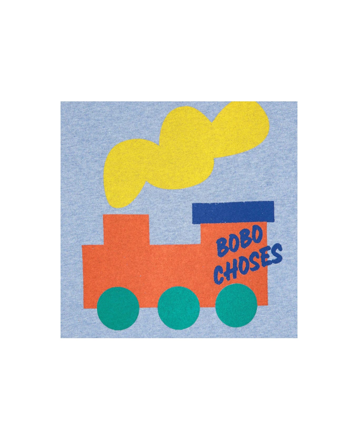 Bobo Choses "choo Choo" T-shirt - BLUE
