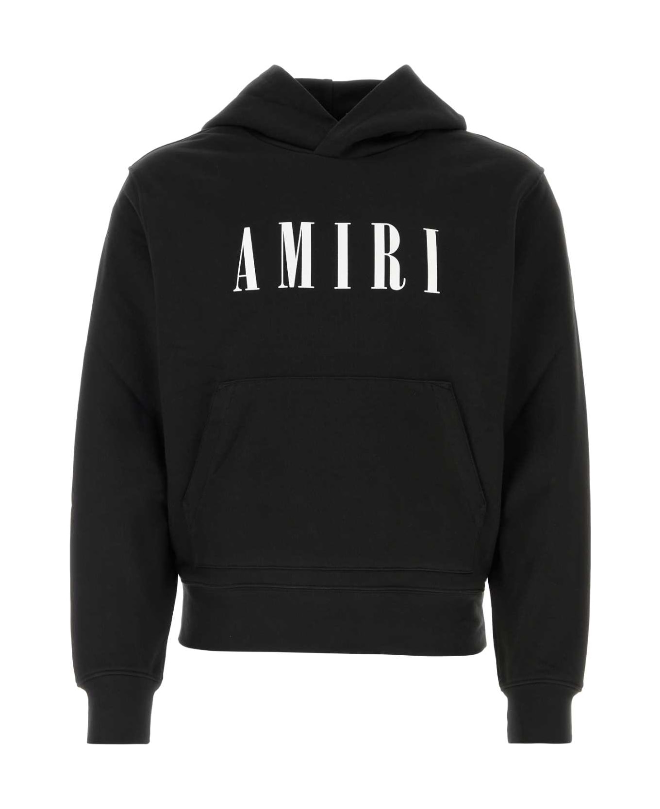 AMIRI Black Cotton Sweatshirt - BLACK フリース