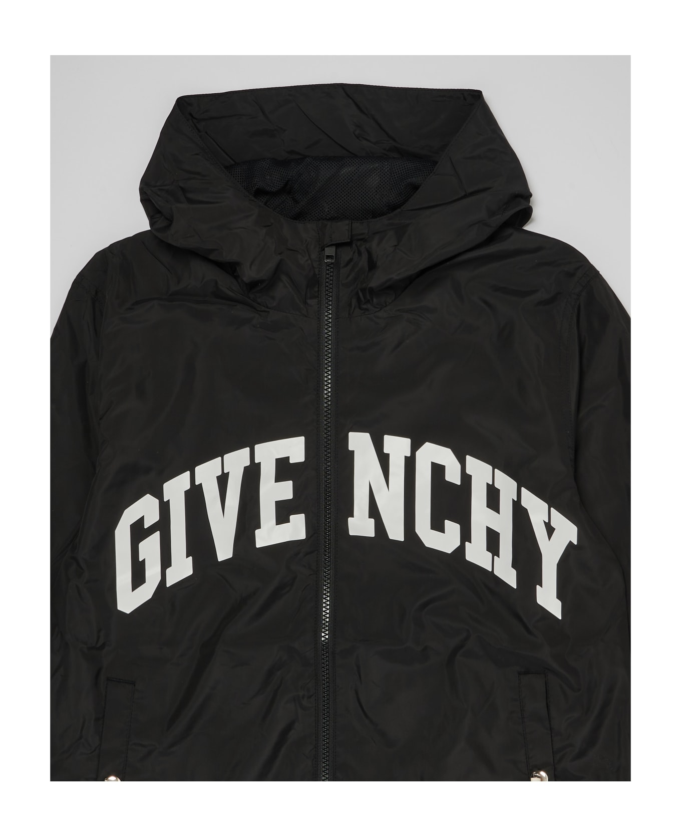 Givenchy Nylon Jacket Jacket - NERO コート＆ジャケット