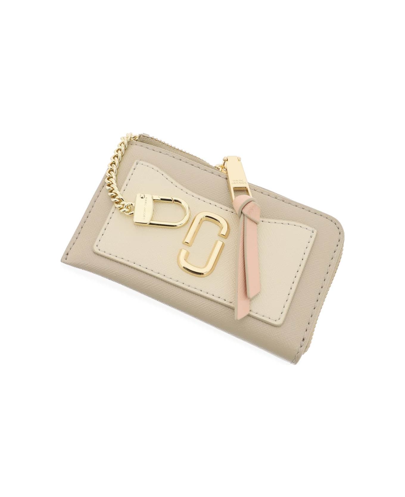 Marc Jacobs Snapshot Top Zip Multi Wallet - KHAKI MULTI (Beige) 財布