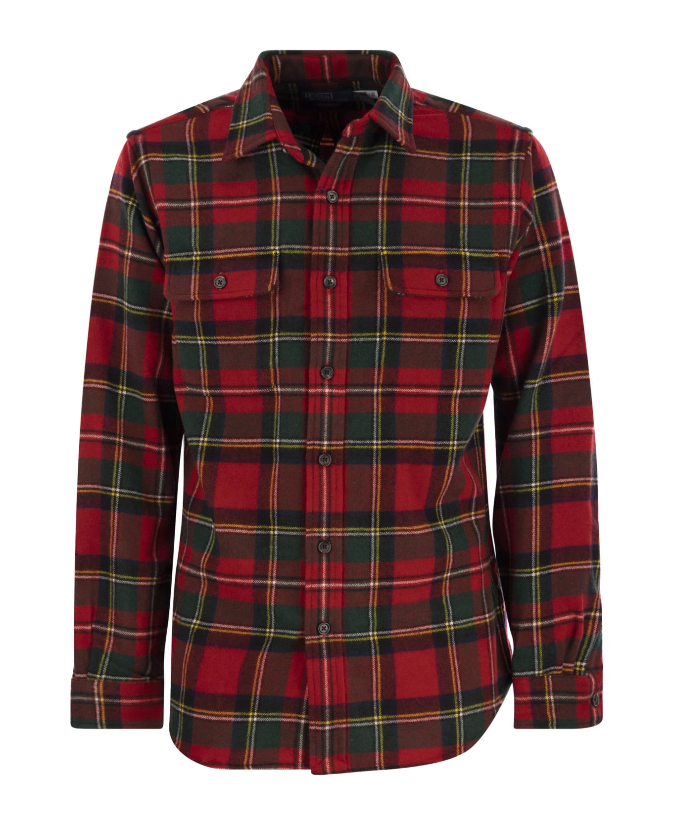 Polo Ralph Lauren Checked Wool Shirt - Red シャツ