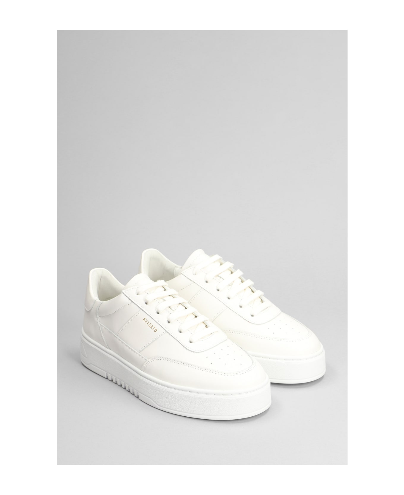 Axel Arigato Orbit Sneakers In White Leather - Bianco