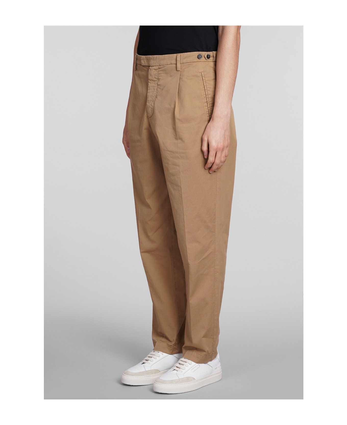 Barena Masco Pants In Khaki Cotton - khaki