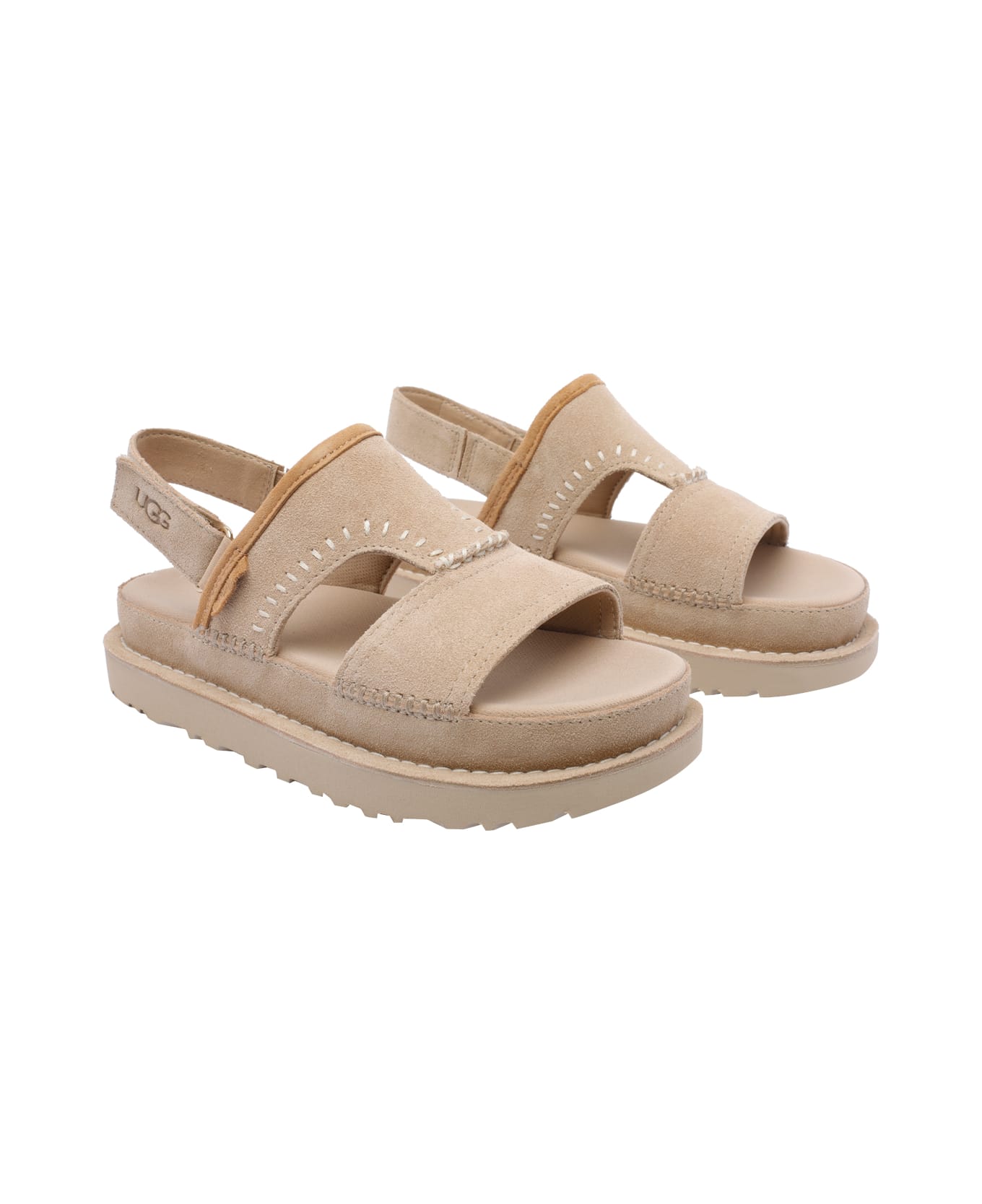 UGG Goldenstar Regenerate Sandals - Beige