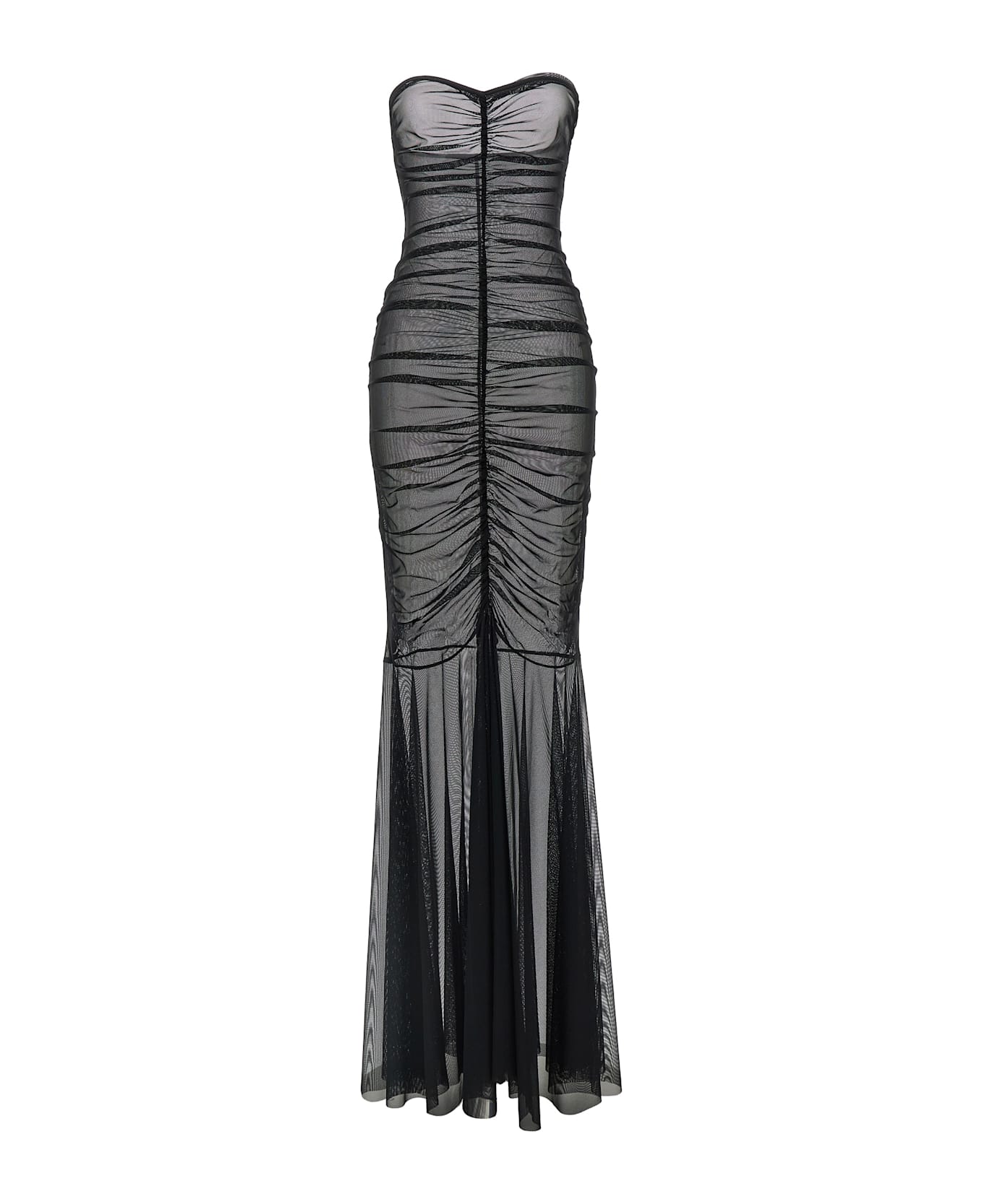 Norma Kamali 
strapless
 Dress - Black  