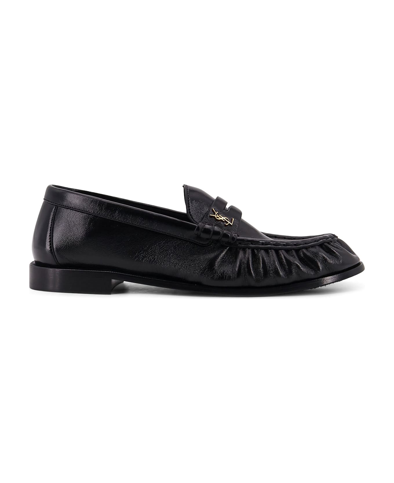 Saint Laurent Le Loafer Leather Loafer - Black