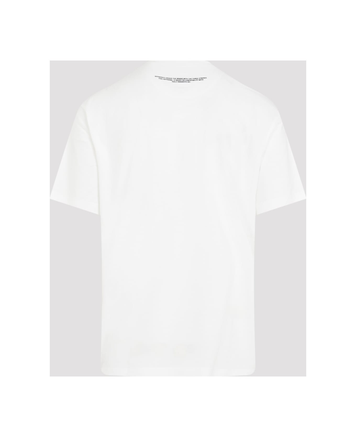 Y-3 Logo Short Sleeves Tee - Corewhite