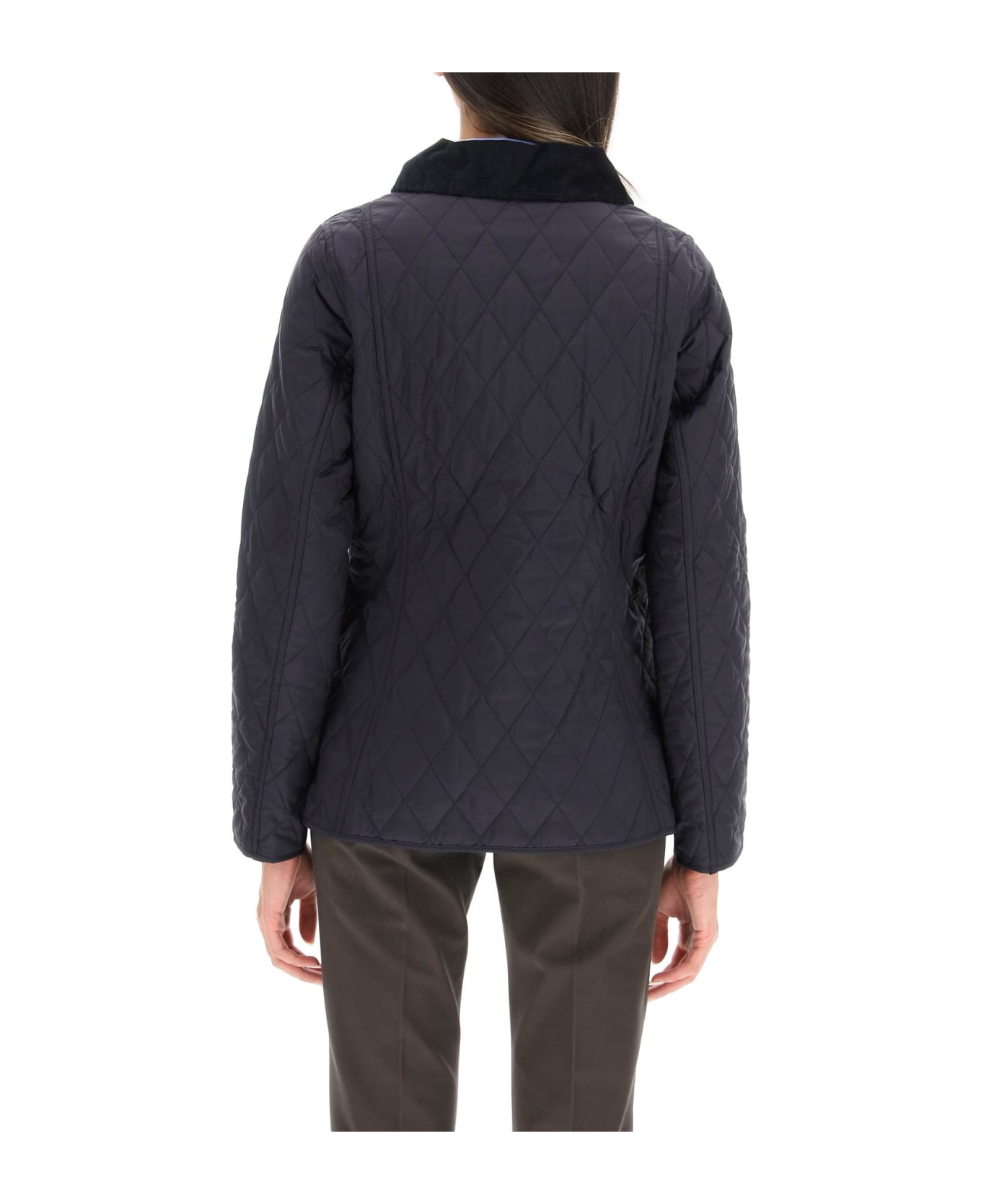 Barbour Annandale Diamond Quilted Jacket - NAVY (Blue) ジャケット
