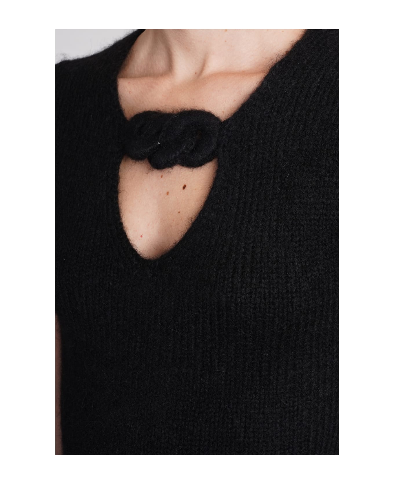 Alexander Wang Dress In Black Wool - black