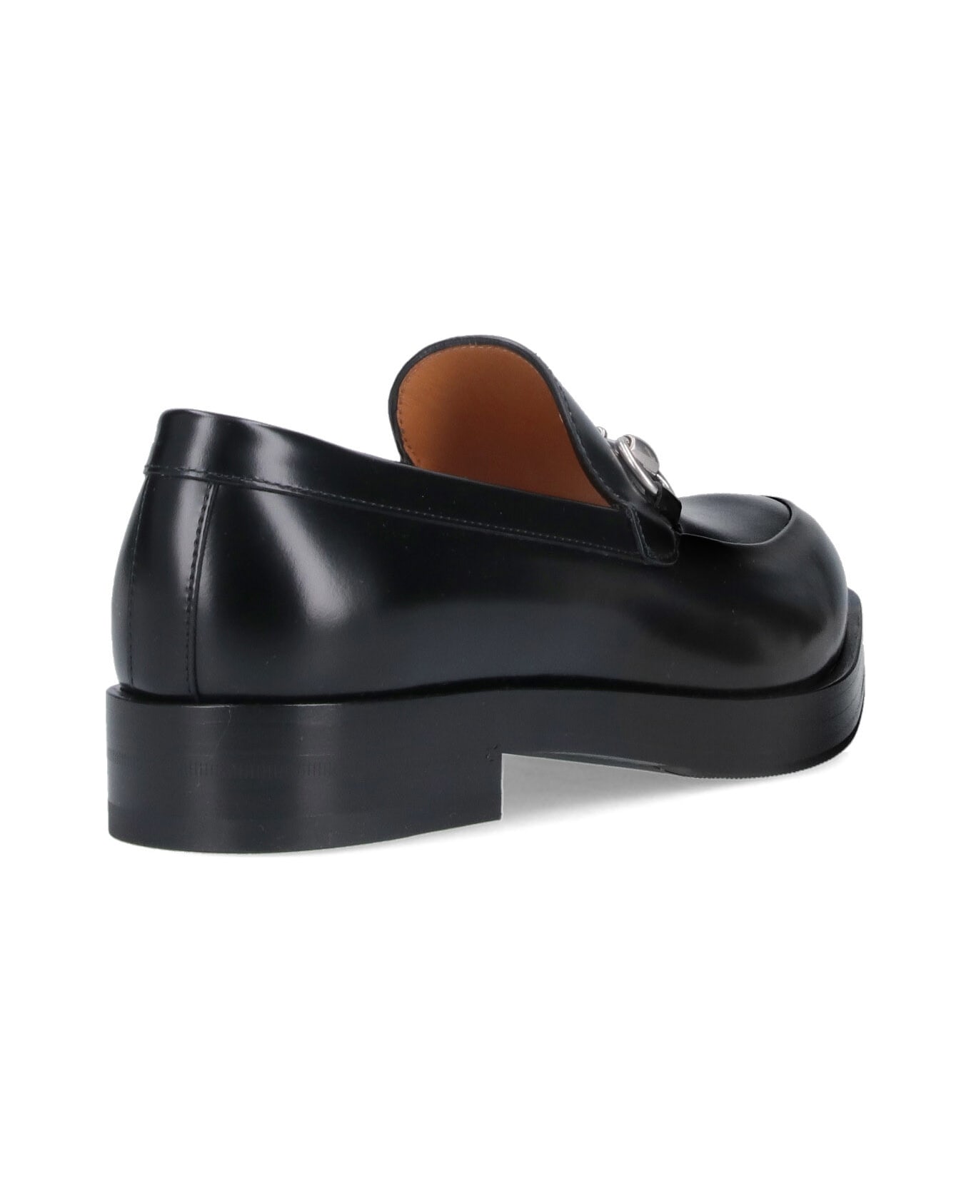 Gucci Loafers With Clamp - Black  