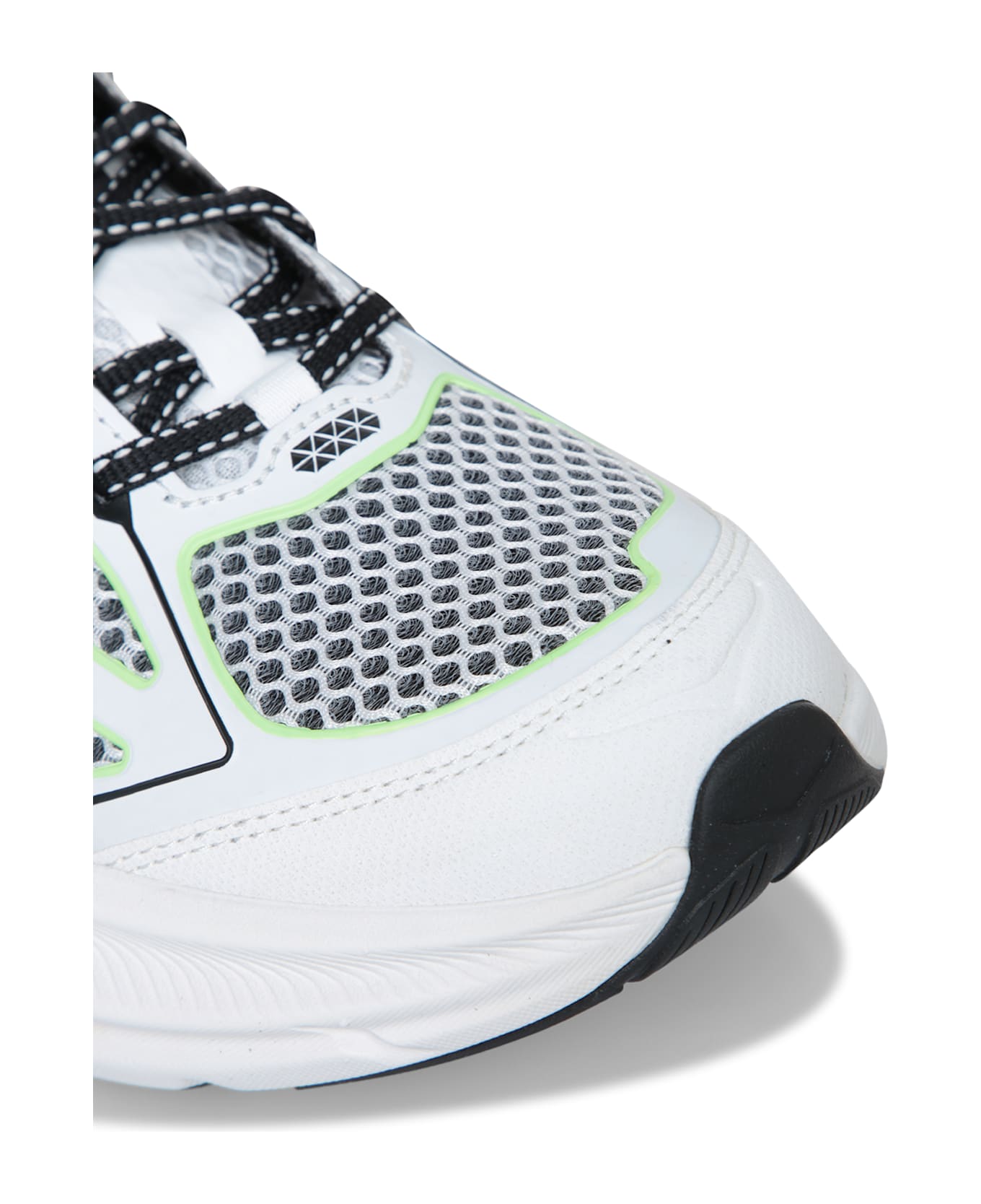 Hoka Cliton One9 White-black Sneakers - Black