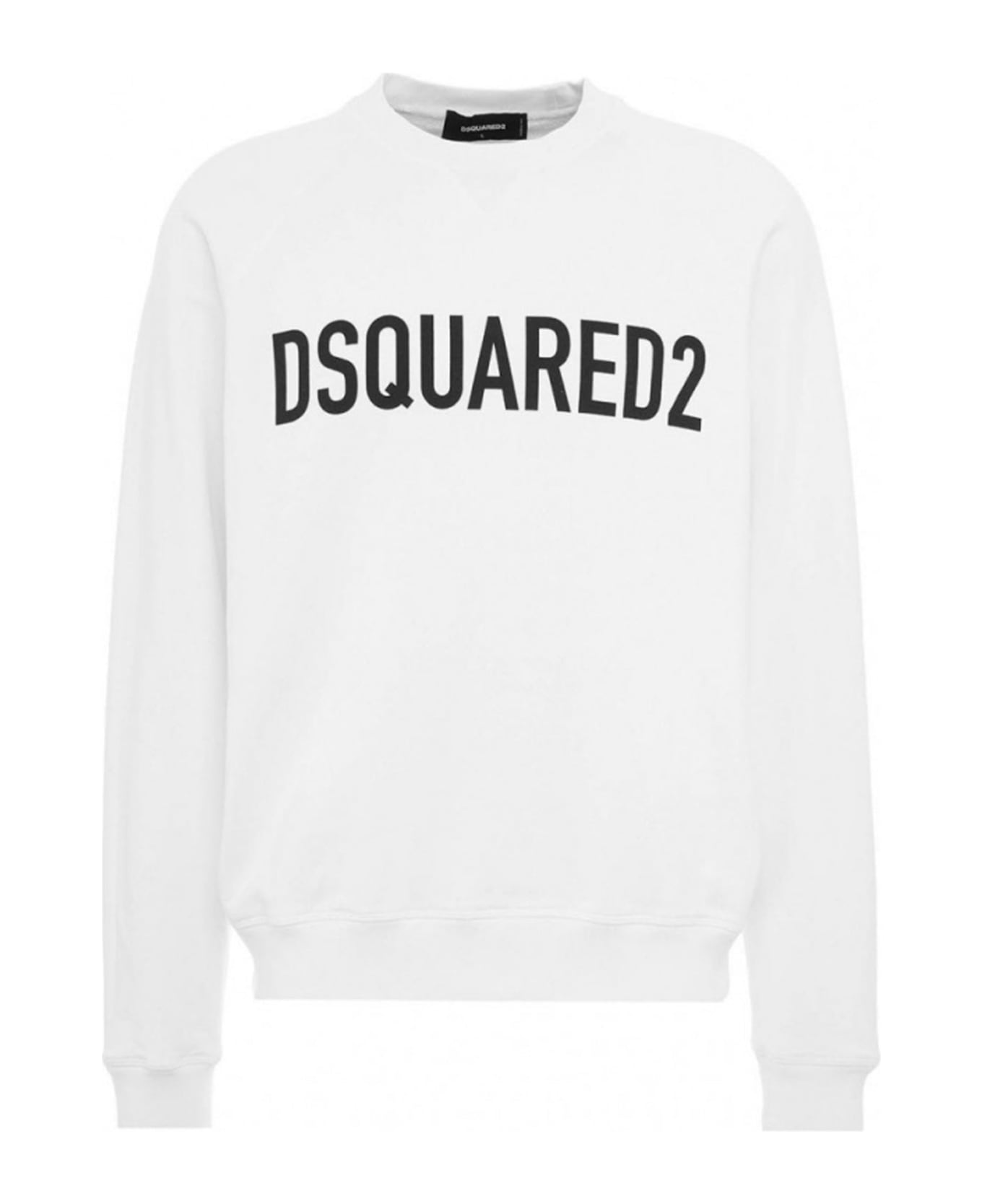 Dsquared2 Logo Sweatshirt - White フリース