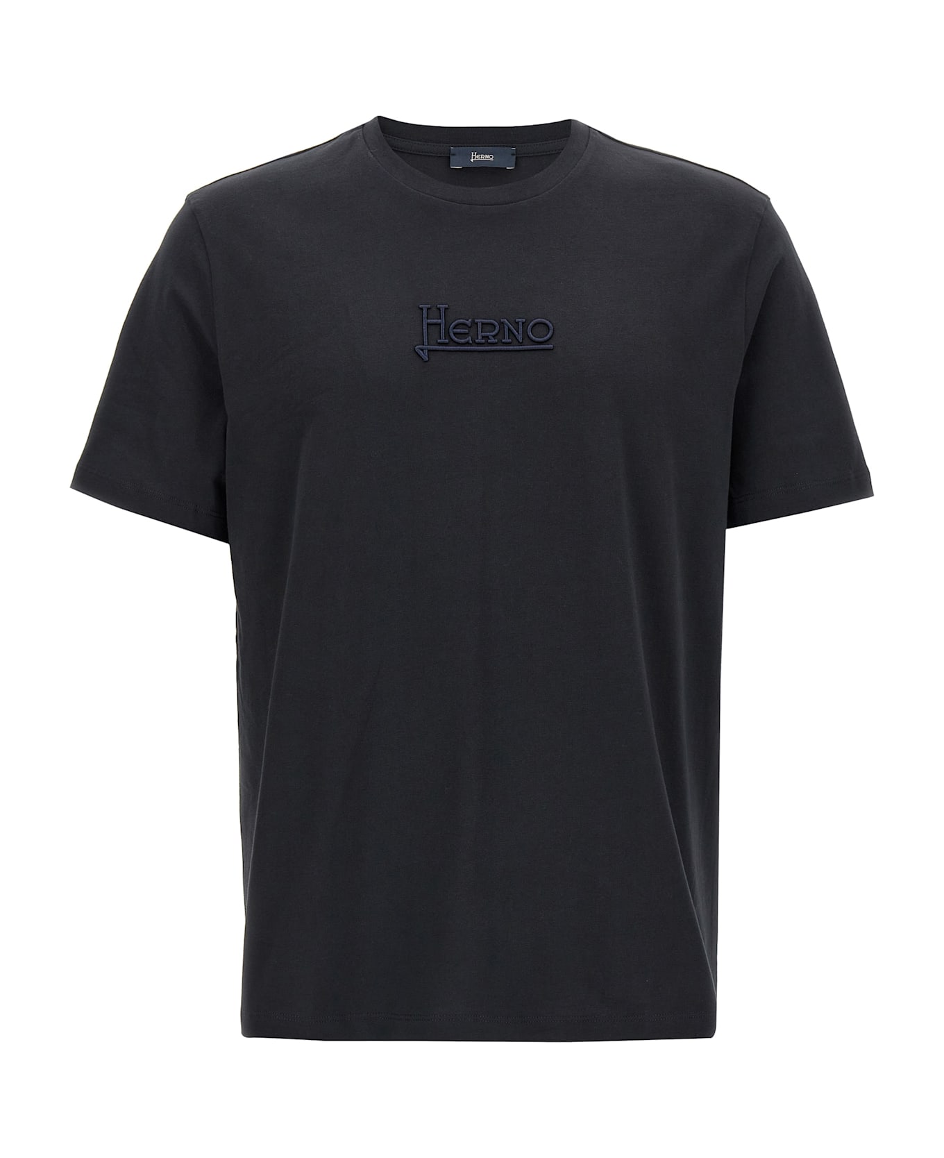 Herno Embroidery T-shirt - Blue