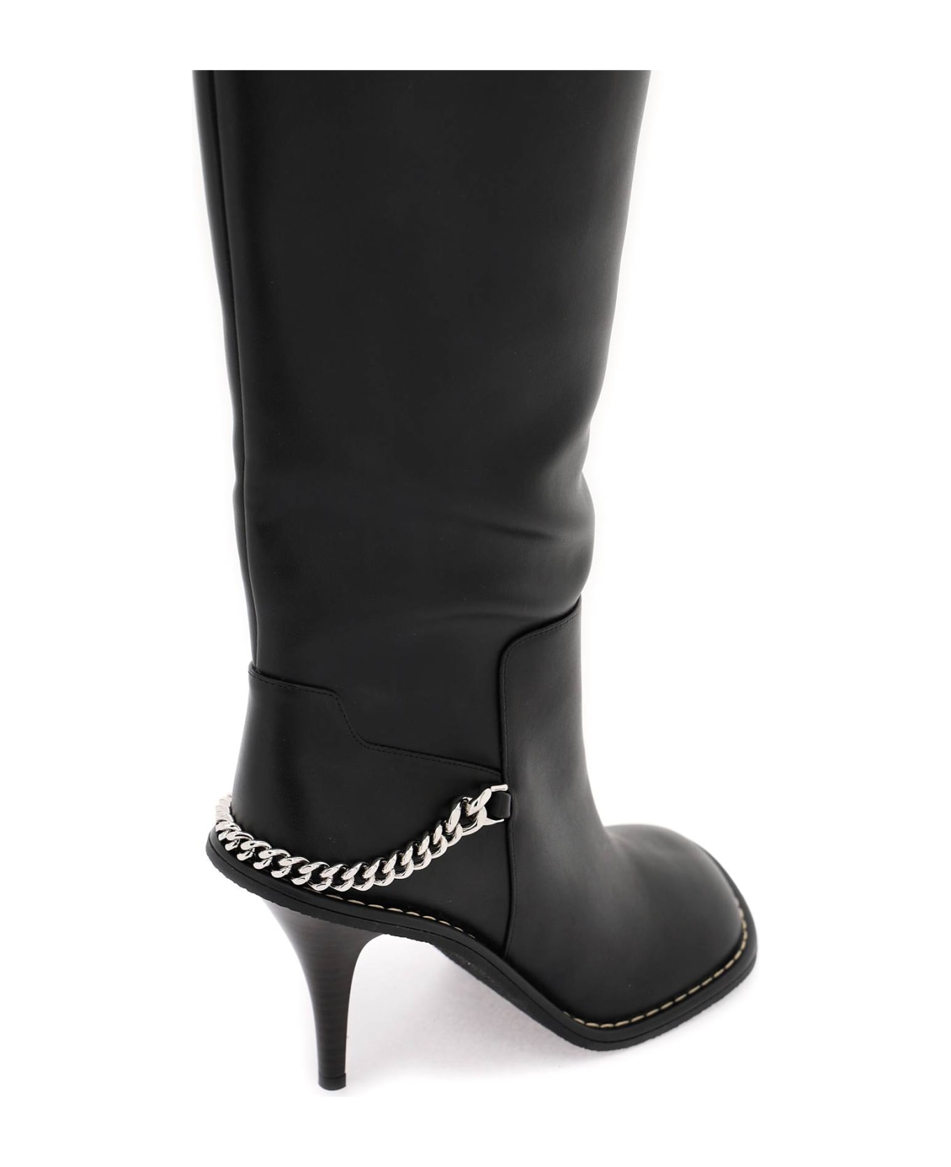 Stella McCartney Ryder Above-the-knee Stiletto Boots - BLACK (Black)