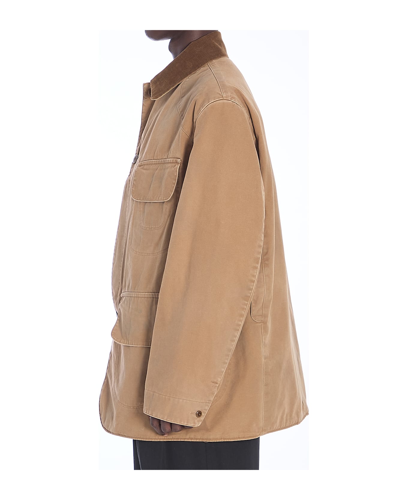 Maison Margiela Waxed Coat - Ochre コート