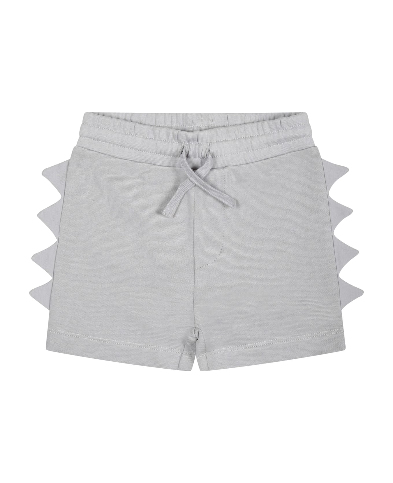 Stella McCartney Kids Gray Shorts For Babies - Grey