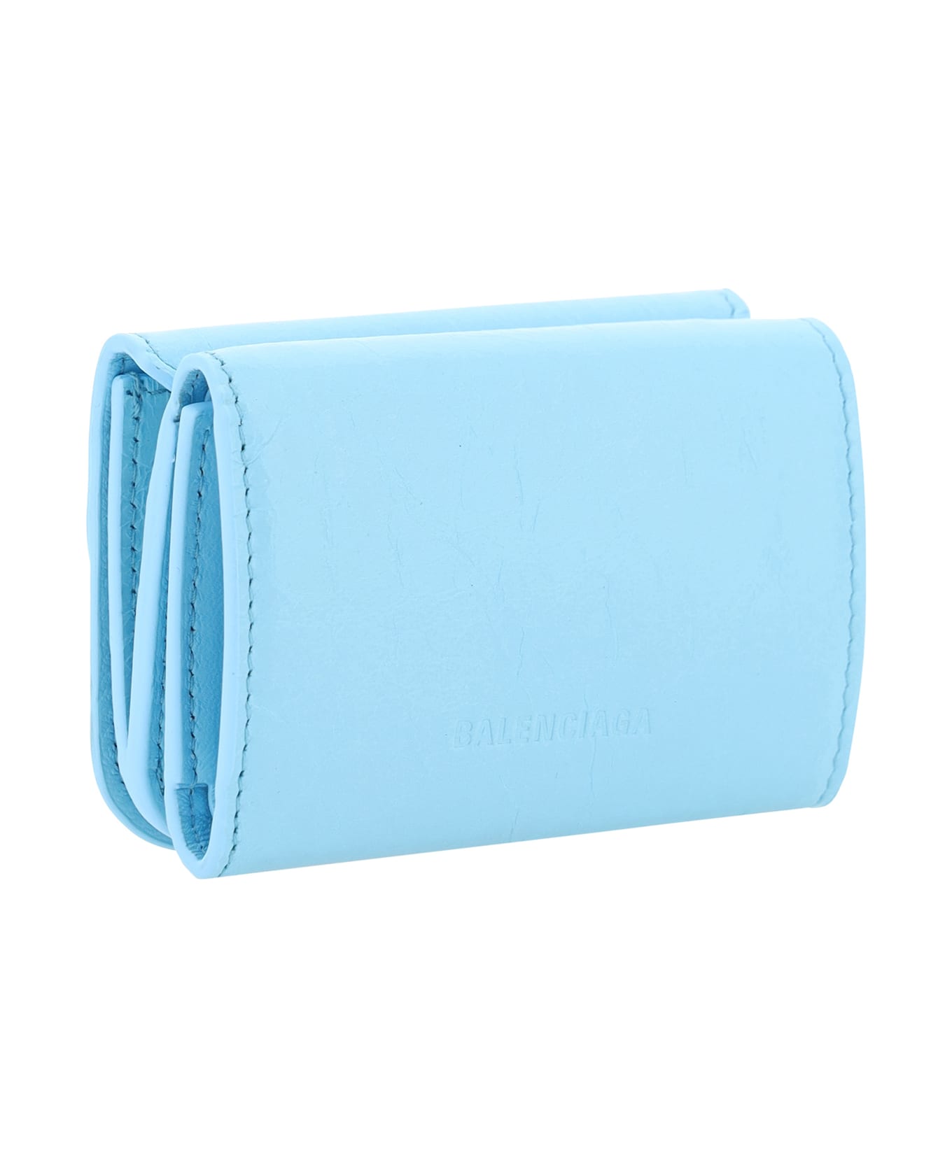 Balenciaga Le Cagole Wallet - Blue 財布