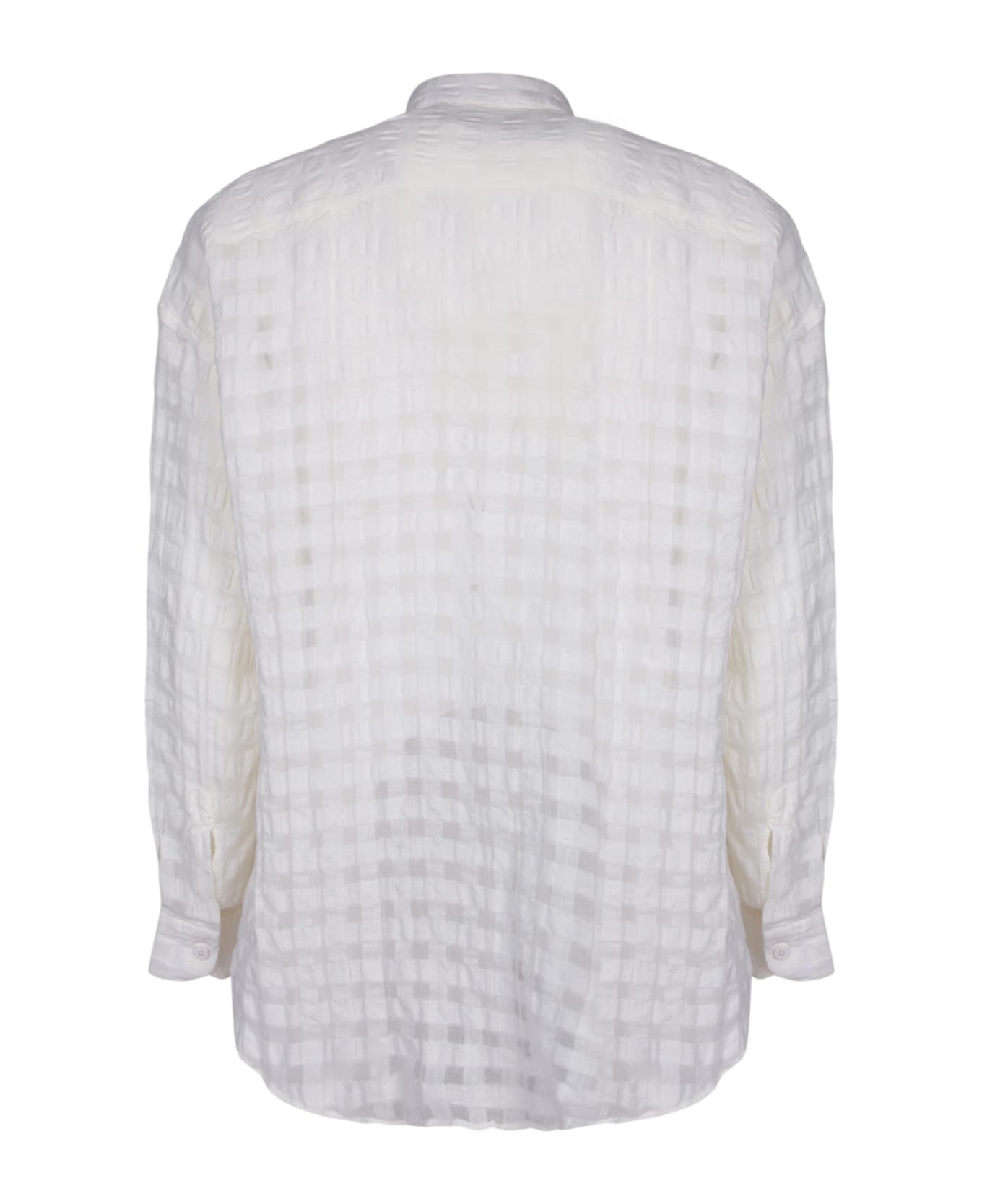costumein Valentino White Cotton Shirt - White シャツ