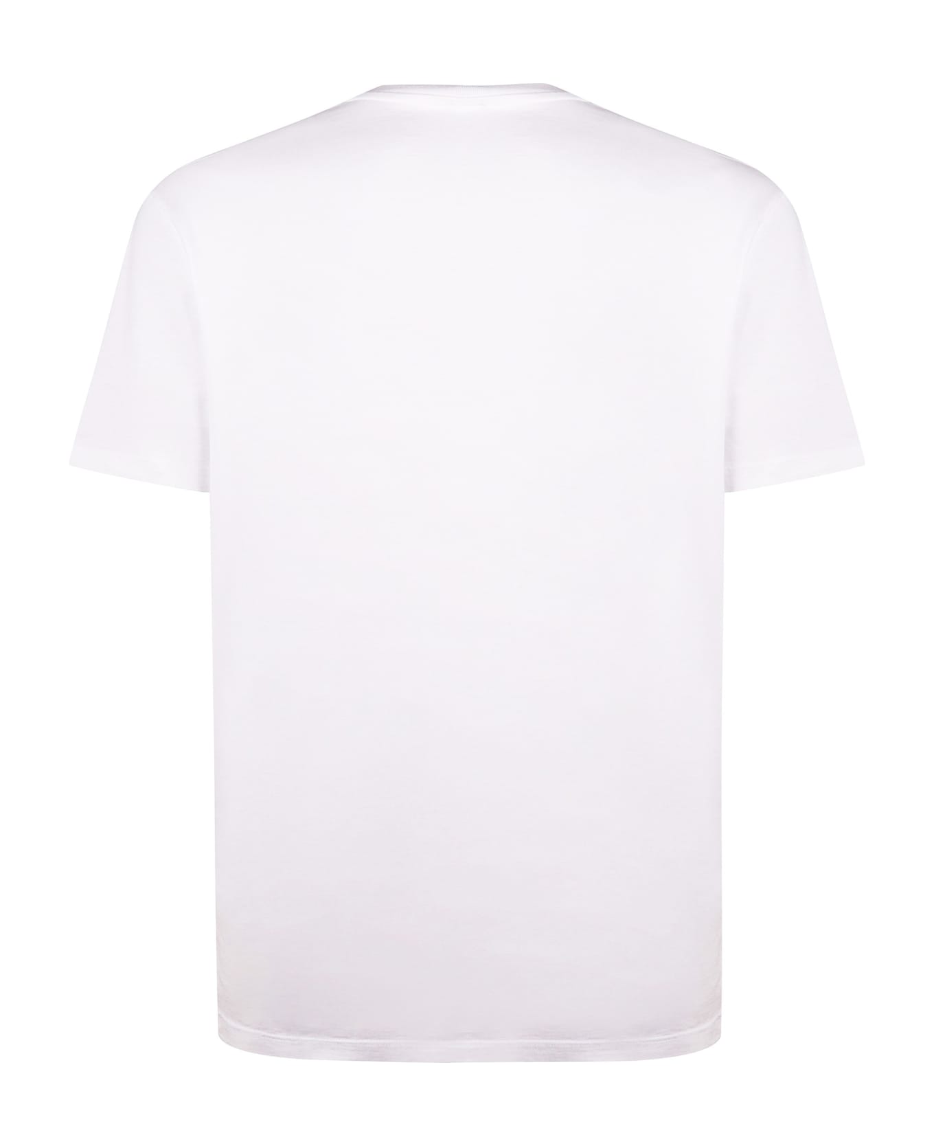 Etro Cotton Crew-neck T-shirt - White