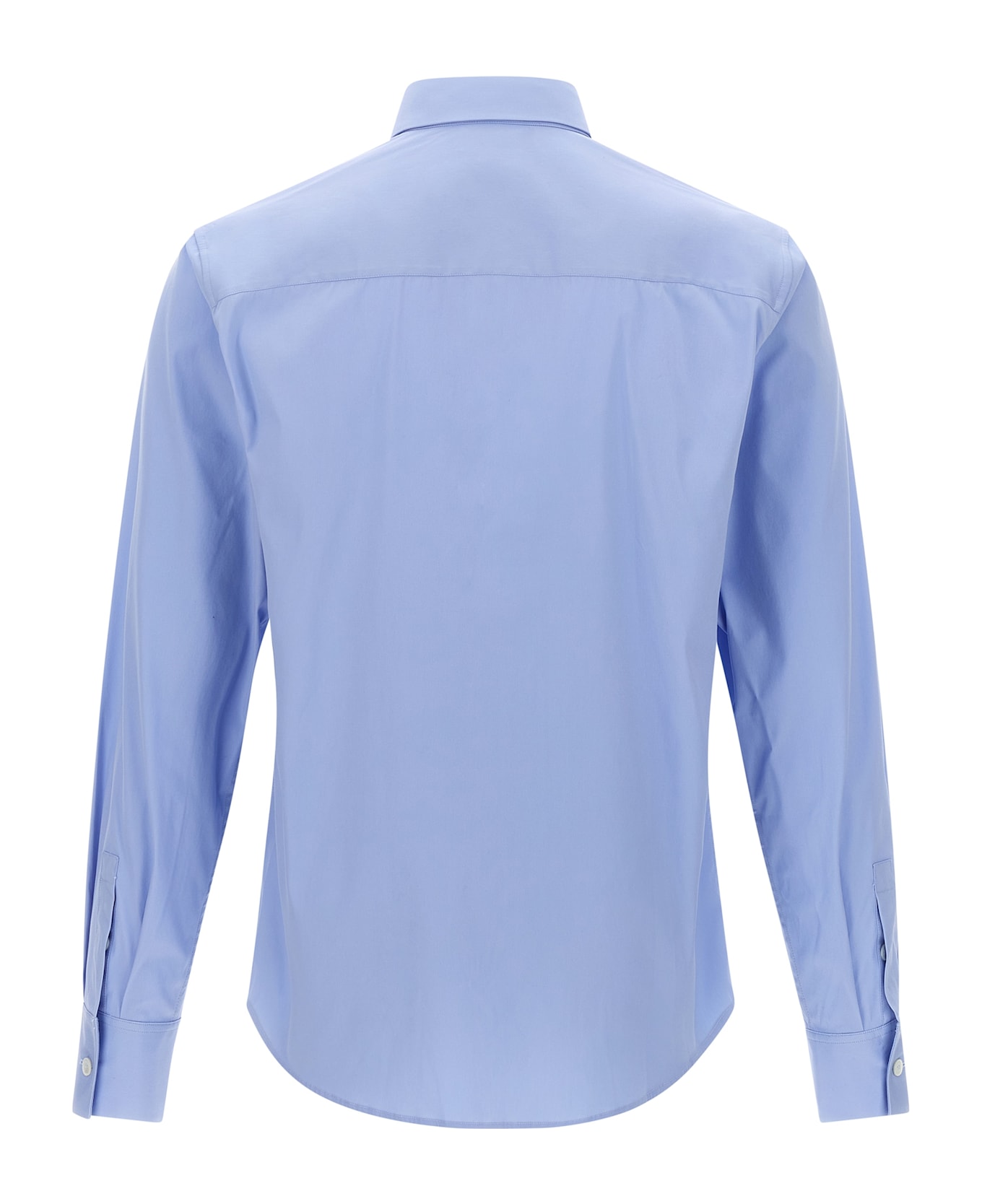 Ferragamo Poplin Shirt - Light Blue