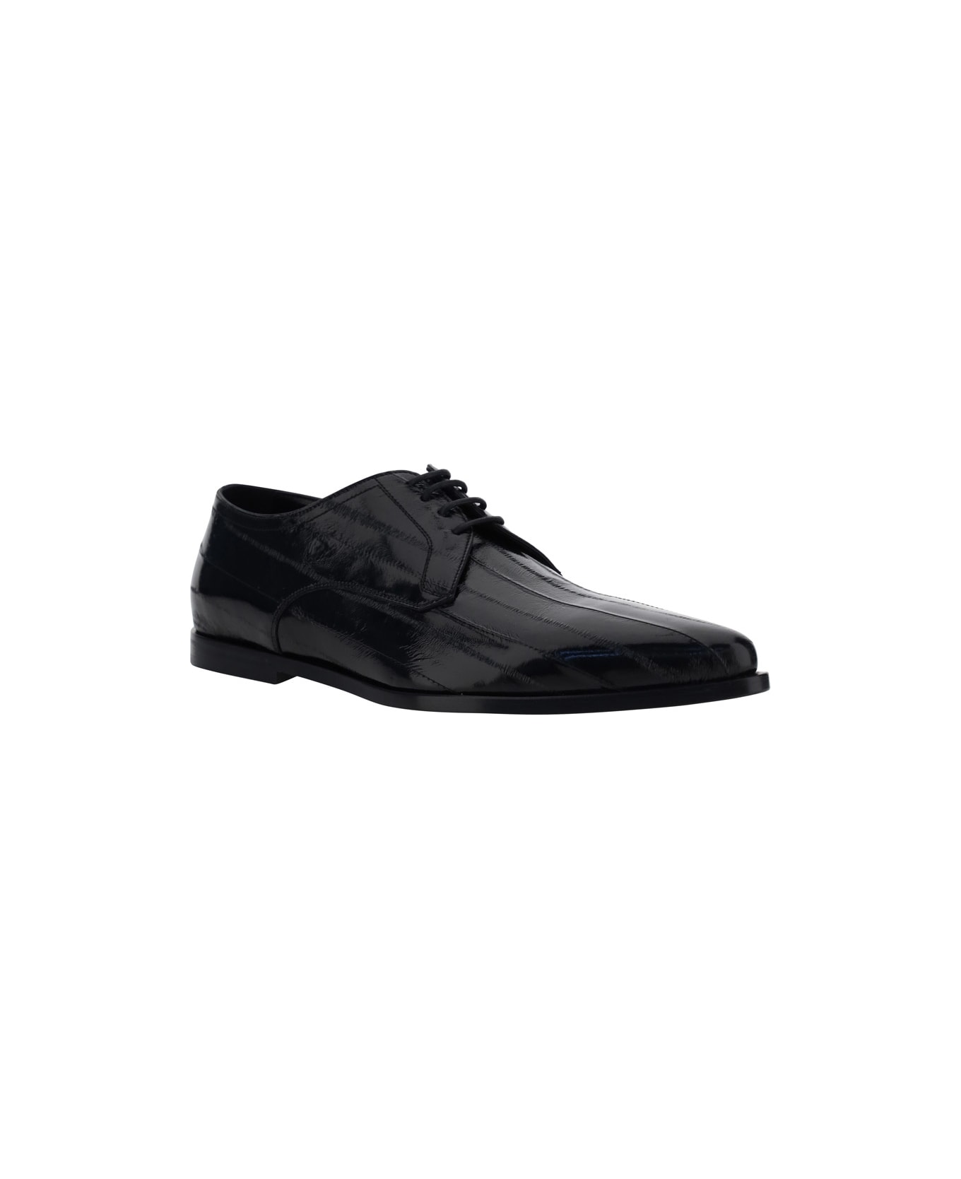 Dolce & Gabbana Derby Anguilla Shoes - BLACK