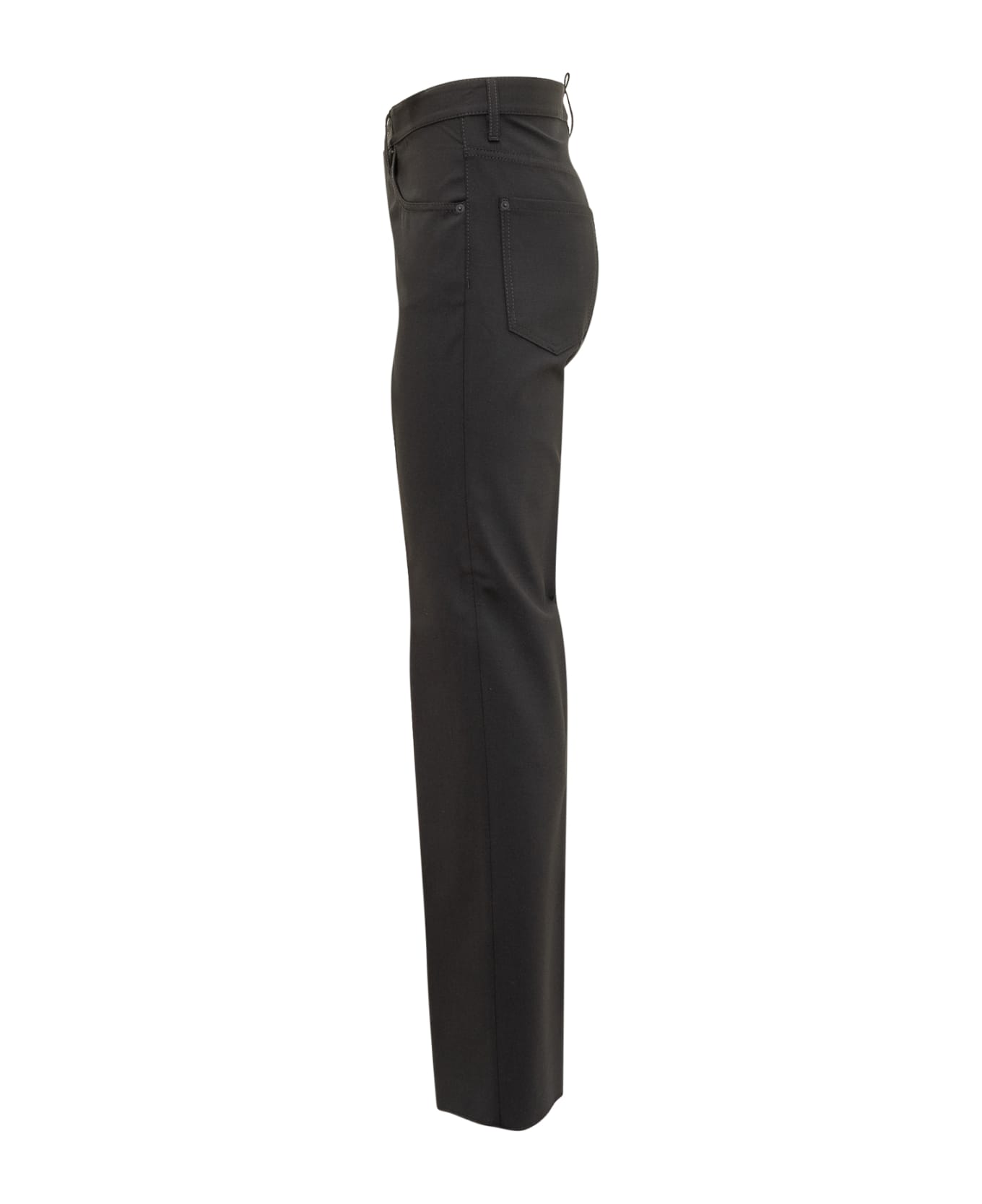 Dsquared2 Trousers With Ironed Crease - BLACK
