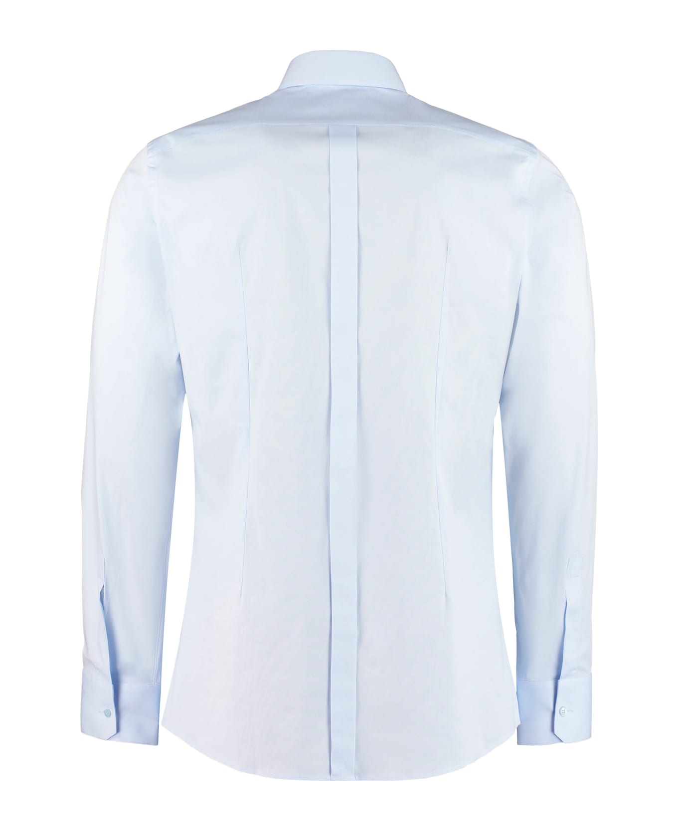 Dolce & Gabbana Stretch Poplin Shirt - Light Blue