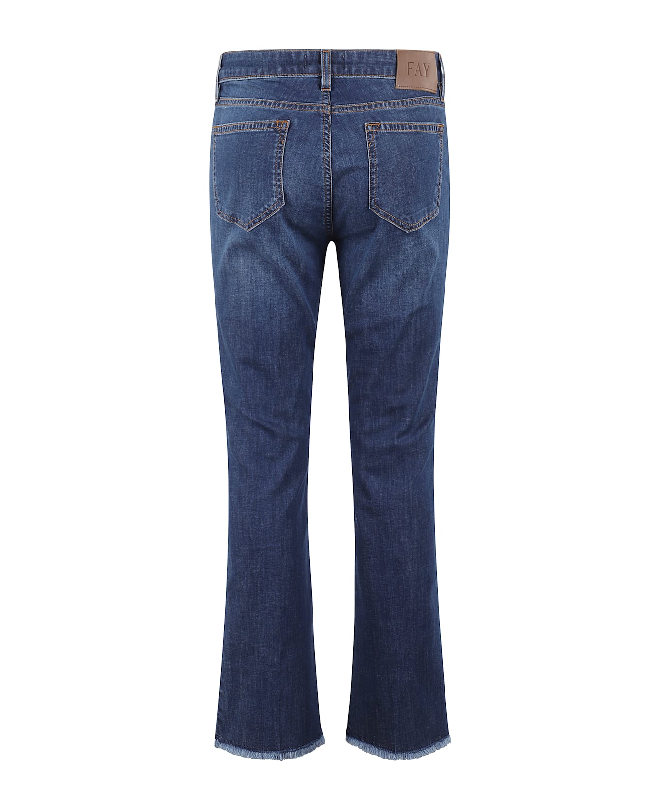 Fay Cotone Trousers - Indaco