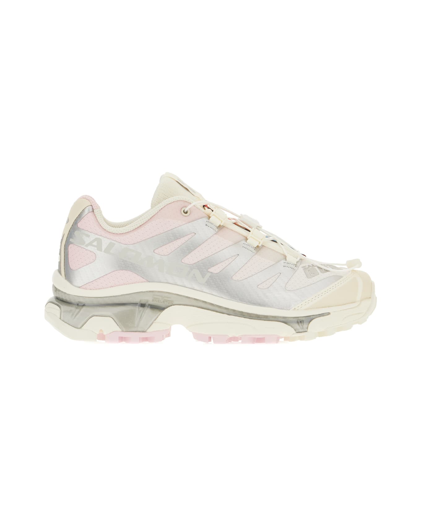 Salomon Multicolor Fabric Xt-4 Og Sneakers - VANILLA ICE FTW SILVER FAIRY TALE
