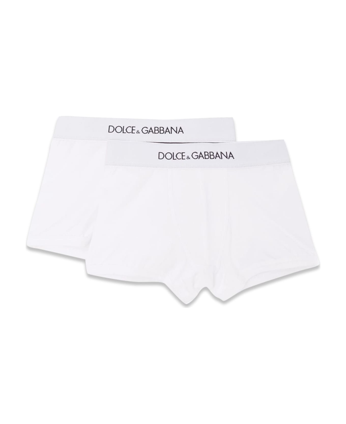 Dolce & Gabbana Bi-pack Boxer - BIANCO