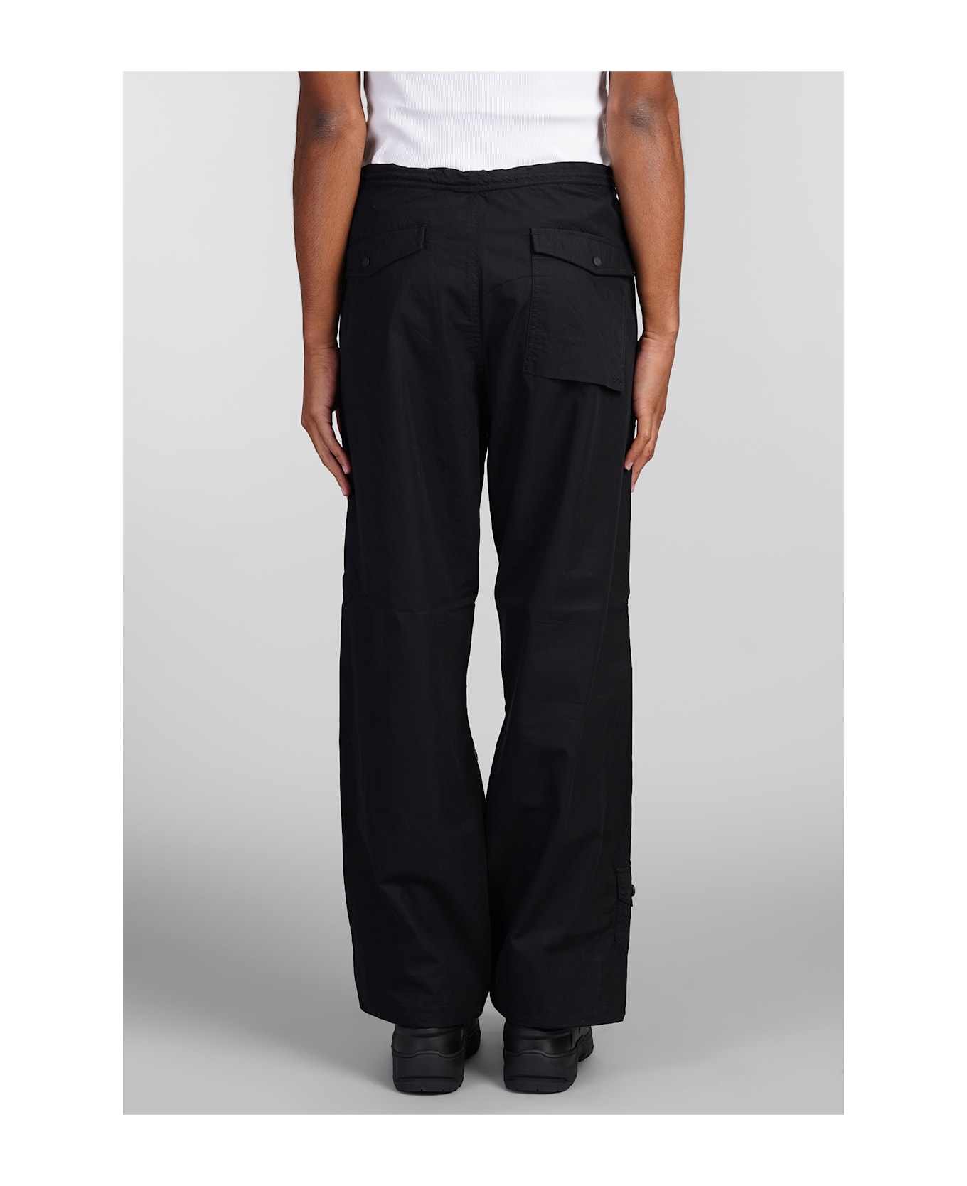 Maharishi Pants In Black Cotton - black