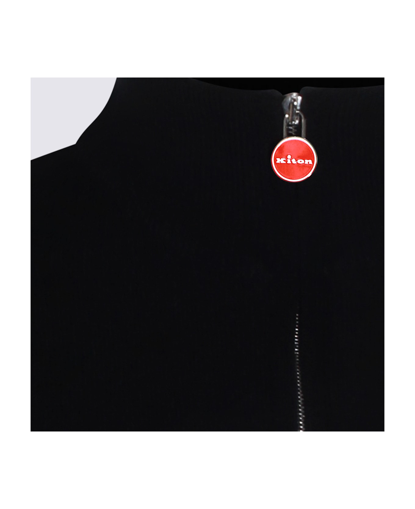 Kiton Black Cashmere Knitwear - Black