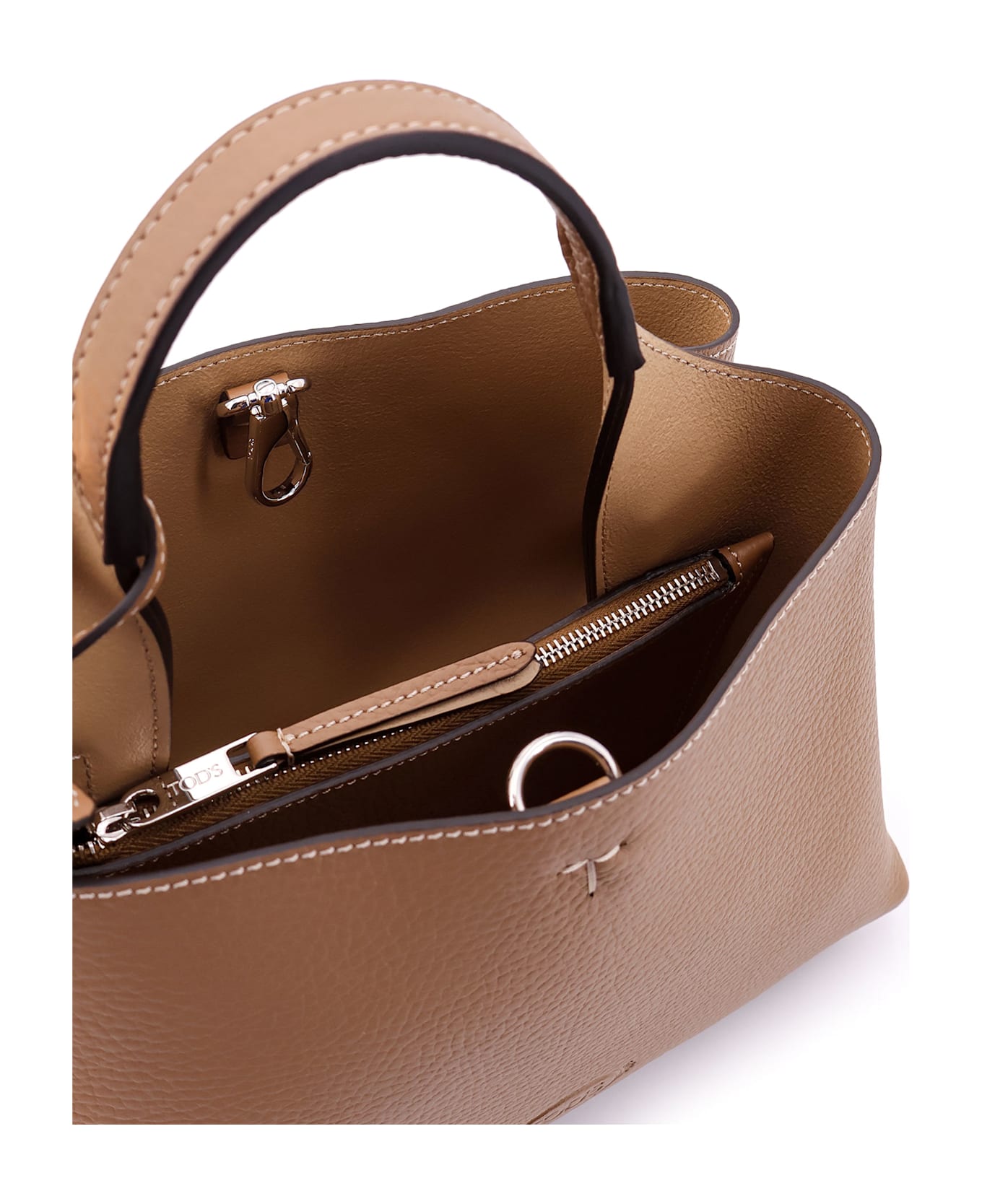 Tod
s Micro Logo Bag - Brown