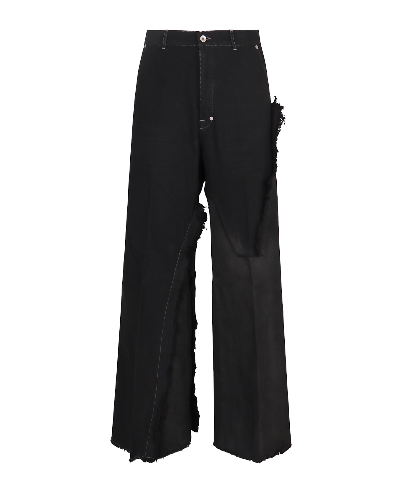 Rick Owens Wide-leg Jeans - black