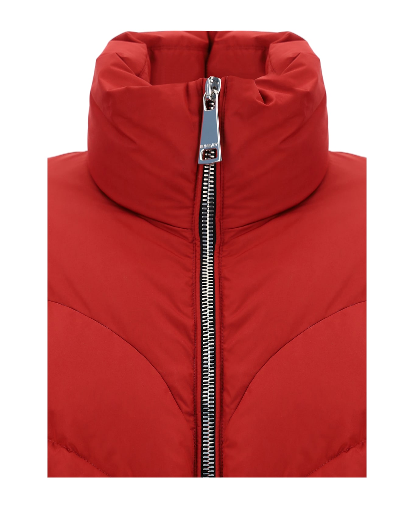 Khrisjoy Corazon Shiny Down Jacket - Ruby Red