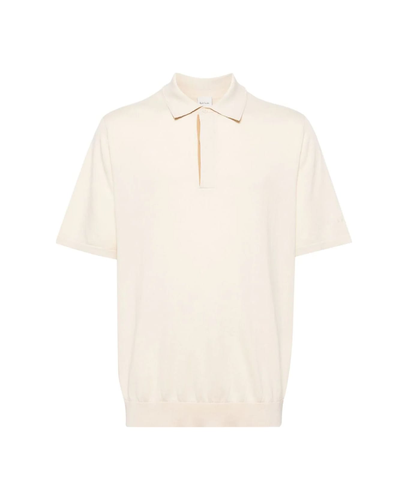 Paul Smith Mens Sweater Ss Polo - Whites