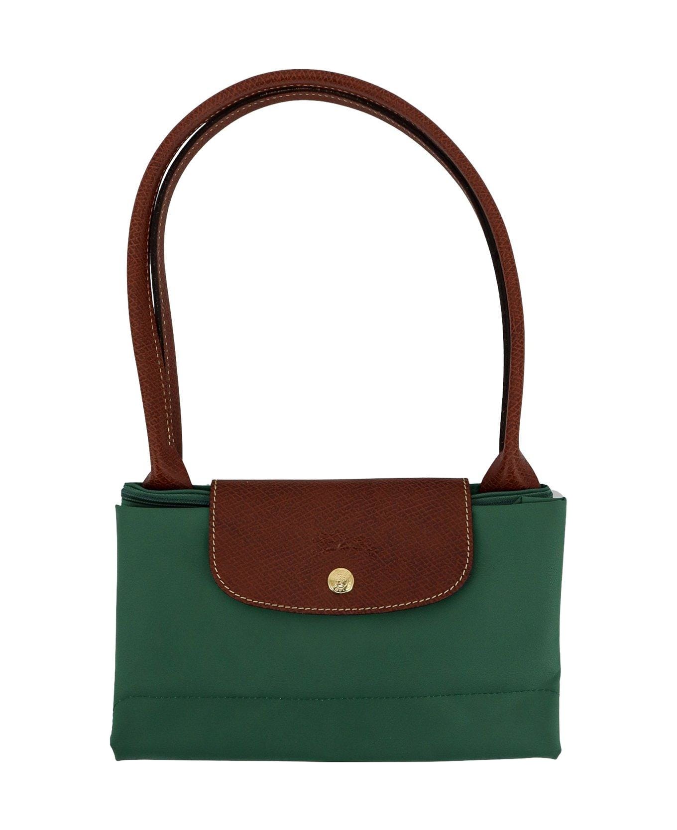 Longchamp Le Pliage Large Top Handle Bag - Green